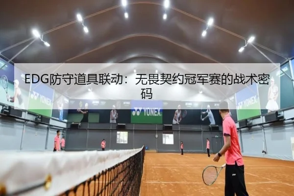 EDG防守道具联动：无畏契约冠军赛的战术密码
